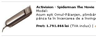 Spiderman?