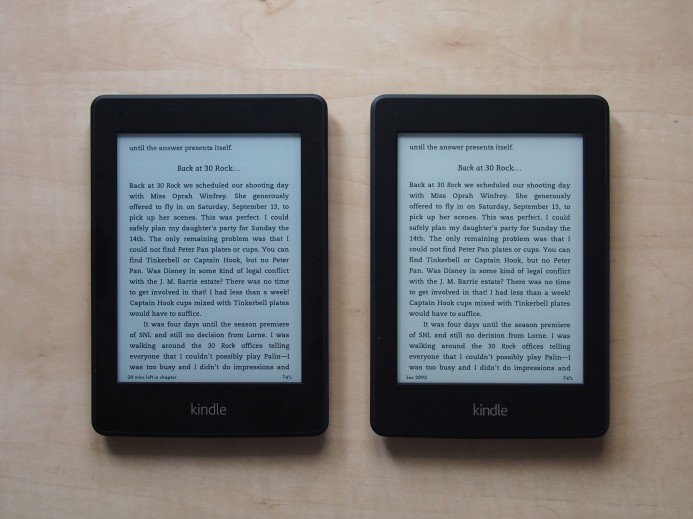 Kindle Paperwhite - Reading - Minimum Light