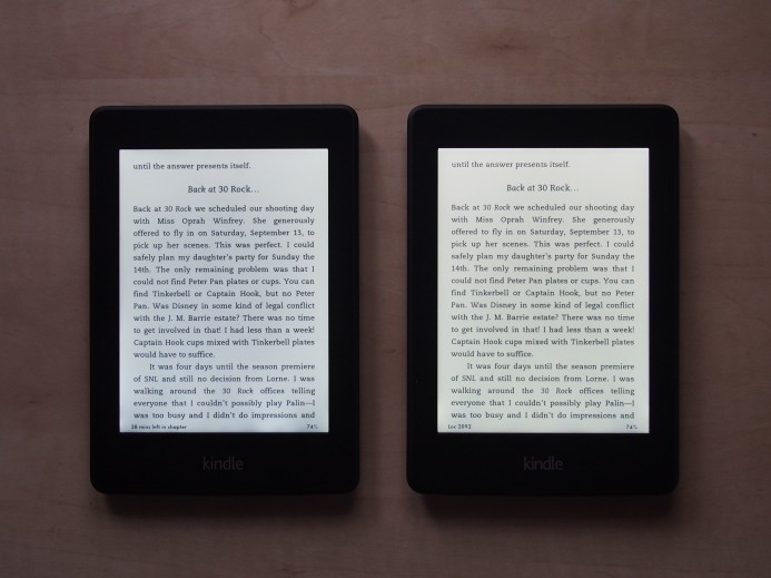 Kindle Paperwhite - Reading - Maximum Light
