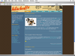 This site as it looks in Safari 1.1