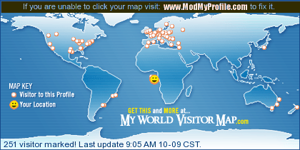 My World Visitor Map booboo