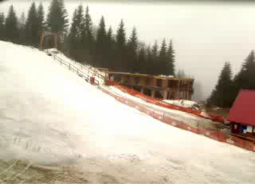 Webcam image of Roata slope at Cavnic (2008-04-07)